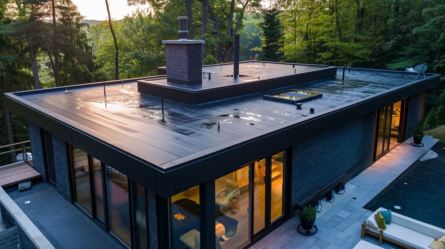 Rubber Roof Replacement